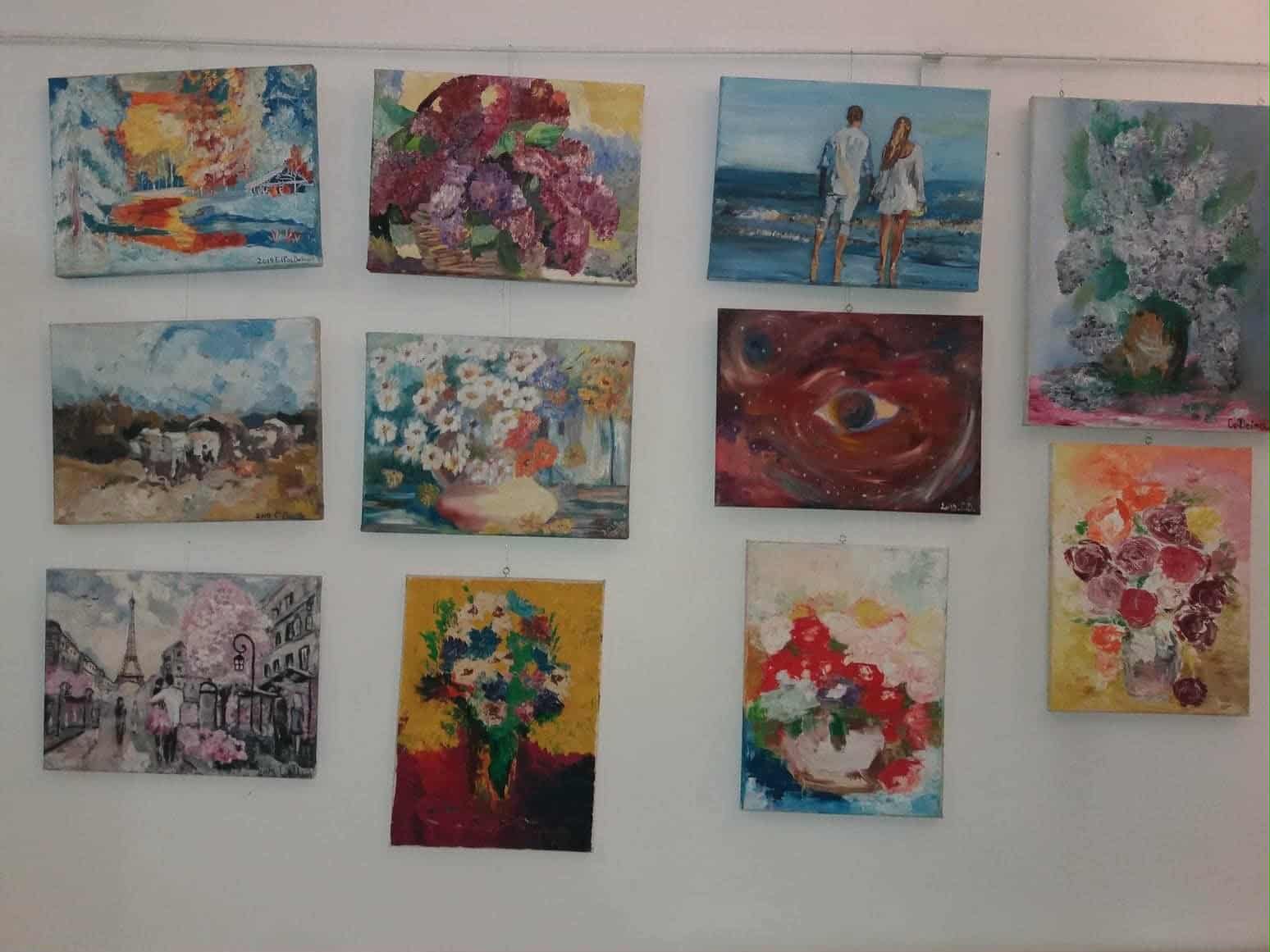 Painting exhibition for charity